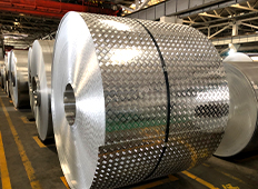 五条筋花纹铝板